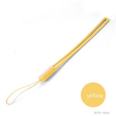 Rokas siksnas Rokas auklas silikona piekariņi mobilajam telefonam kameras atslēgas auklas ķēde Jauka štrope atslēgu piekariņa atslēgu piekarināmā virve