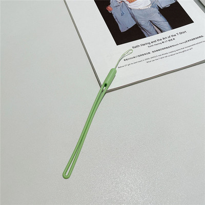 Rokas siksnas Rokas auklas silikona piekariņi mobilajam telefonam kameras atslēgas auklas ķēde Jauka štrope atslēgu piekariņa atslēgu piekarināmā virve