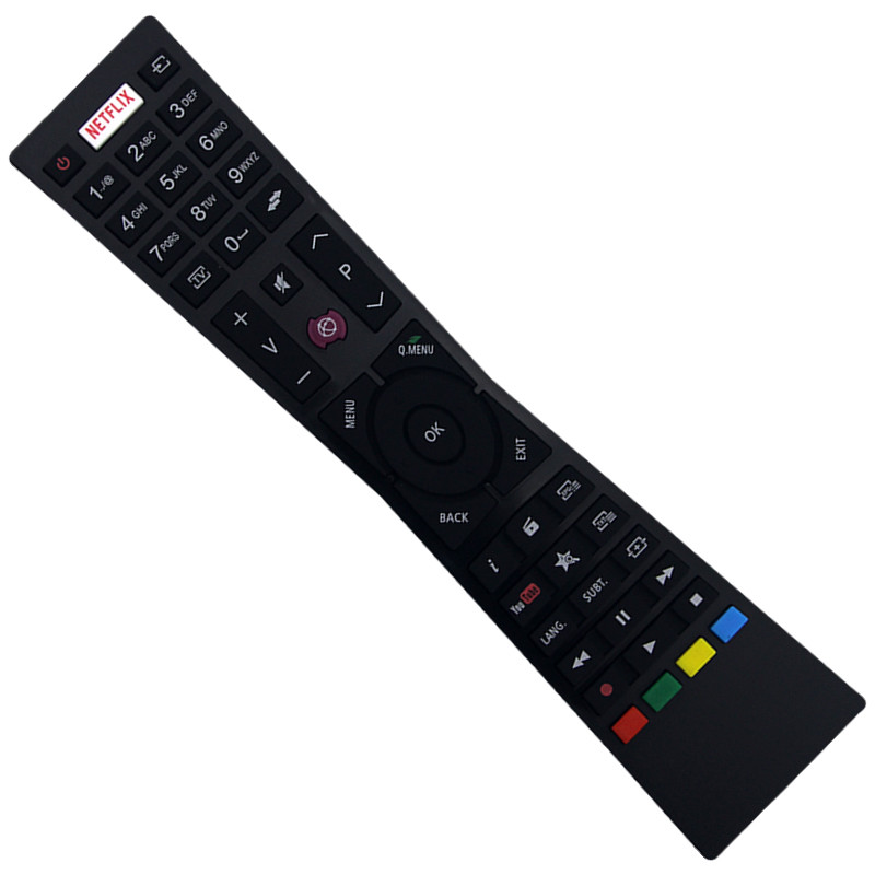 Jaunā tālvadības pults RM-C3184 ir saderīga ar JVC TV RM-C3231 LT43VF53A LT43VU72A LT49VU72A rezerves daļām