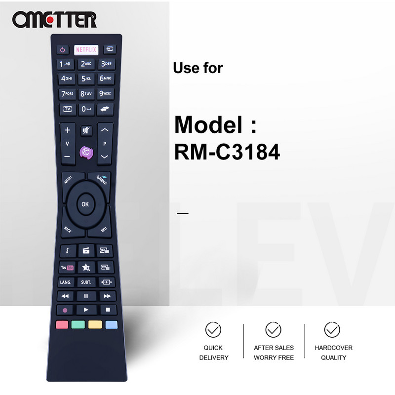 Jauna RM-C3184 tālvadības pults JVC LCD televizoram LT43VF53A LT43VU72A LT49VU72A LT-55VU73M LT-65VU20I LT24VH52I LT-24VH52I LT24VH52J