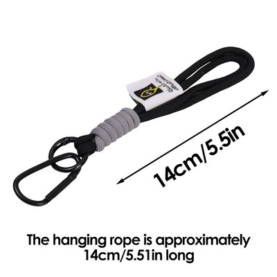 Radoša pītas virves mobilā tālruņa īsa aukla iPhone Airpods Pro Sansung Xiaomi universāla pret pazaudēšanas plaukstas siksnas ķēde