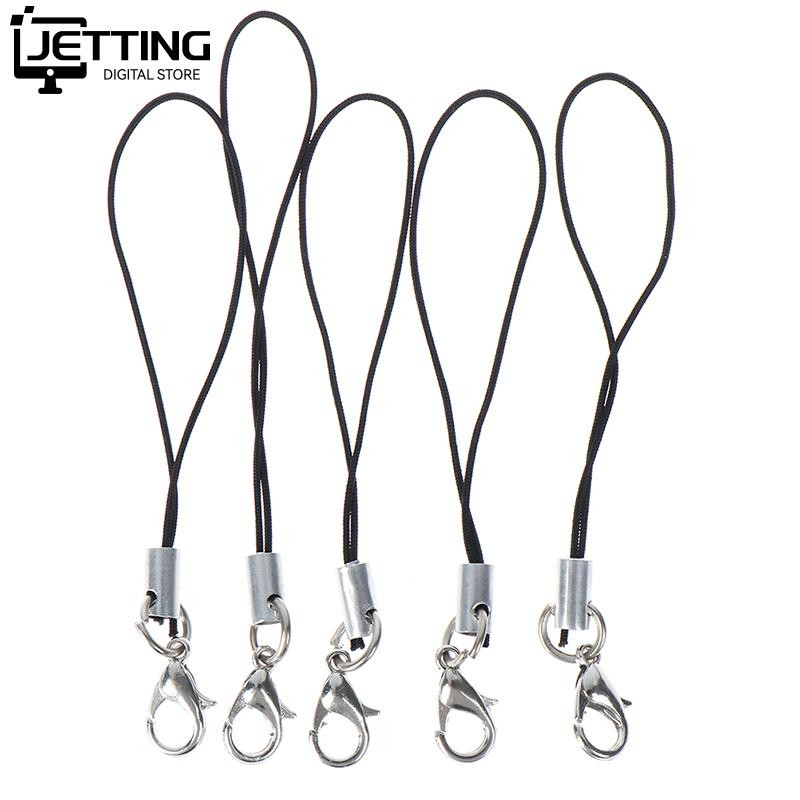 10 tk Pael Lariat Paelad Homaar Kinnitusnöör Võtmehoidjad Konksud Mobiiltelefoni rihm Amuletid Võtmehoidja Kott Aksessuaarid Võtmehoidja