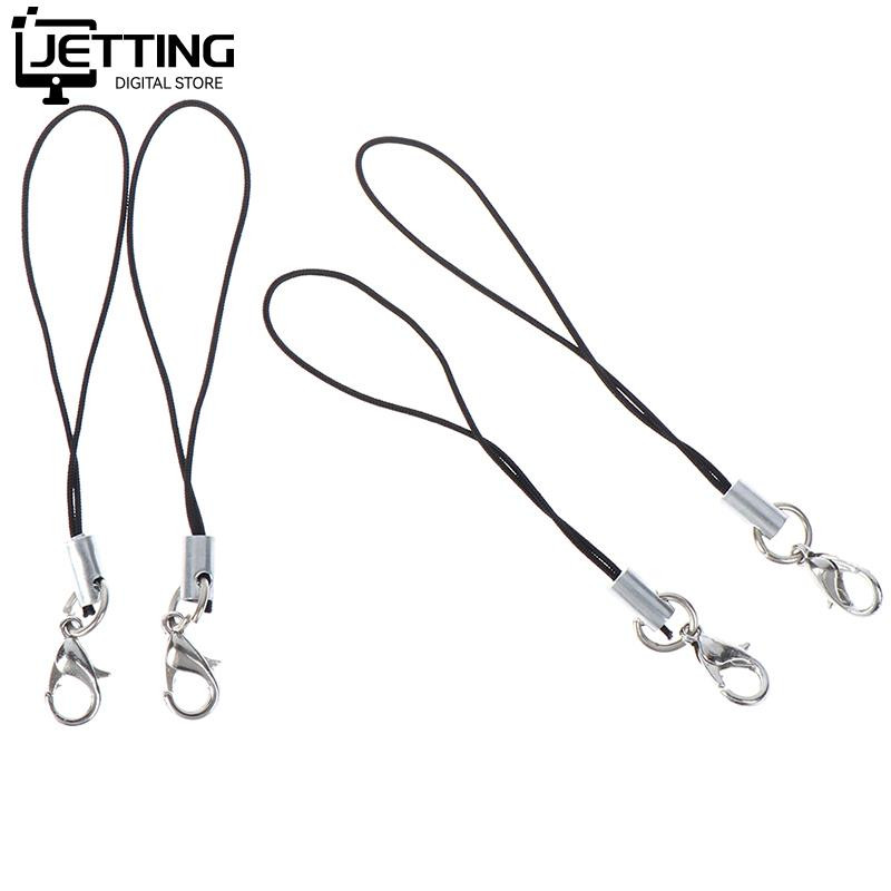 10 tk Pael Lariat Paelad Homaar Kinnitusnöör Võtmehoidjad Konksud Mobiiltelefoni rihm Amuletid Võtmehoidja Kott Aksessuaarid Võtmehoidja