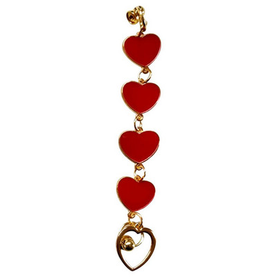 Galvanizēts Love Heart tālruņa futrālis tālrunim 11 12 13 14 Pro Max XS Max XR 7 Plus 14 Triecienizturīgs plaukstas siksnas ķēdes aizmugurējais vāks
