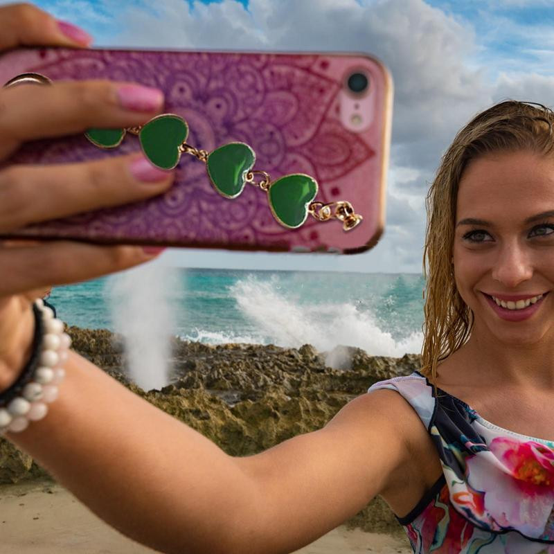 Elektriga kaetud Love Heart telefoniümbris telefonile 11 12 13 14 Pro Max XS Max XR 7 Plus 14 põrutuskindel randmerihma keti tagakaas