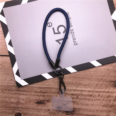 Universāls mobilais tālrunis, grezns, pārnēsājams, vienkāršs rokassprādzes ķēdes troses tālruņa drošības saite iPhone 14 Pro max.