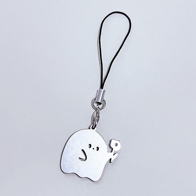 1pc crtani metalni duh osobnost mobilni telefon privjesak uže Kawaii lanac žene ženske izuzetna školska torba mali privjesci