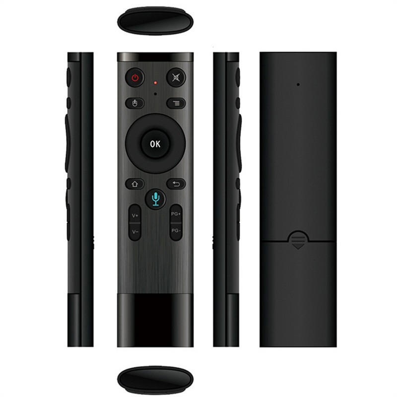 Q5 2.4G bežični glasovni daljinski upravljač Air Mouse žiroskopski kontroler s USB prijemnikom za računalo Smart TV Android Box