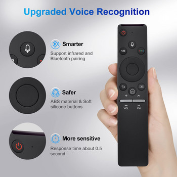 YP BN59-01298C Universal Voice Remote Control για Samsung Smart TV LED QLED 4K 8K Crystal UHD HDR Curved τηλεχειριστήριο