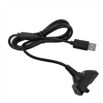 1,8 м USB кабел за зареждане за XBOX360 Безжичен контролер Геймпад Аксесоар за зареждане на джойстика с магнитен пръстен
