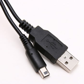 1M USB кабел за зарядно устройство за 2DS NDSI 3DS 3DSXL НОВО 3DS НОВО 3DSXL Контролер Захранващ кабел за зареждане Кабел за SP/GBA/GameBoy/NS/DS
