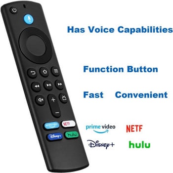 L5B83G Дистанционно управление за смяна на глас Съвместимо с Amazon Fire TV Stick 2-ро/3-то поколение/Lite/4k Fire TV 3-то поколение