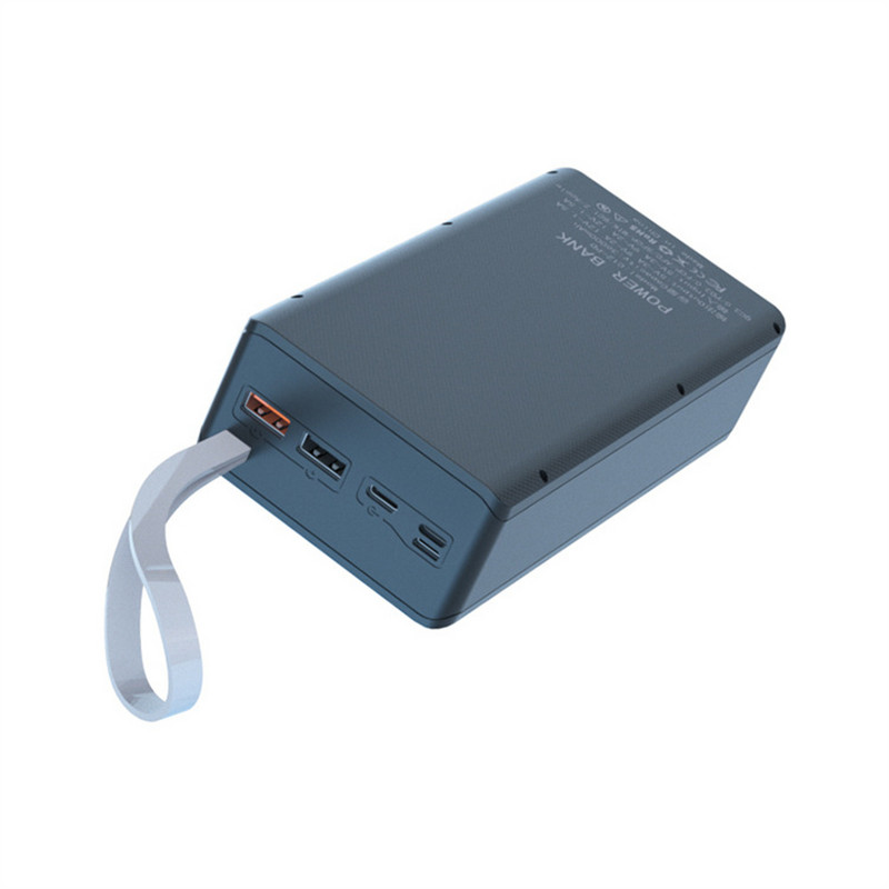 C12 18650 Akumuliatoriaus maitinimo bloko dėklas Įkroviklio dėžutės laikiklis Dviejų USB LCD ekranų palaikymas Greitas belaidis įkroviklis Akumuliatoriaus korpuso saugykla