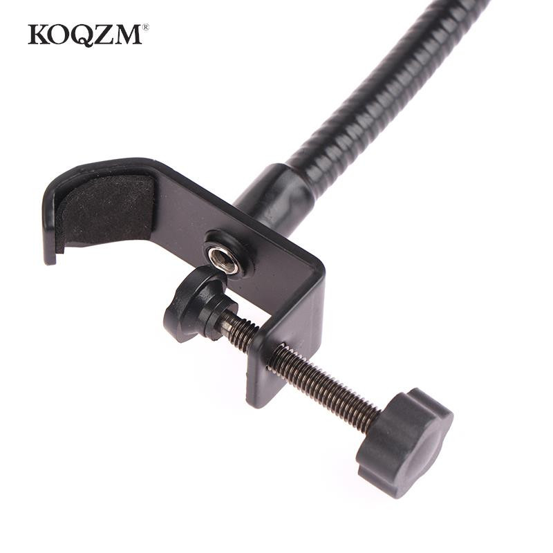 Elastīgs mikrofona statīvs, universāli šļūteņu plaukti ar lieljaudas galda skavu, mikrofona statīvu mikrofona skavu turētājs Mikrofona rokas rakstāmgalda stiprinājums