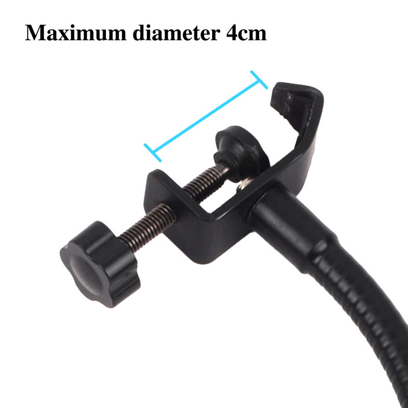 Elastīgs mikrofona statīvs Universālie šļūteņu plaukti ar lieljaudas galda skavu Mikrofona statīvs Mikrofona skavas turētājs Mikrofona rokas rakstāmgalda stiprinājums