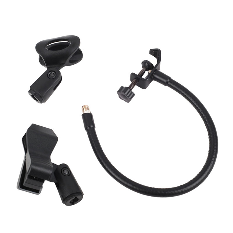 Elastīgs mikrofona statīvs Universālie šļūteņu plaukti ar lieljaudas galda skavu Mikrofona statīvs Mikrofona skavas turētājs Mikrofona rokas rakstāmgalda stiprinājums