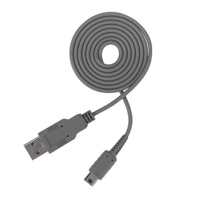 Καλώδιο φόρτισης USB 1 m για Nintendo WII U Host Gaming Controller Data Charger Power Καλώδιο Καλώδιο τροφοδοσίας κονσόλας κονσόλας