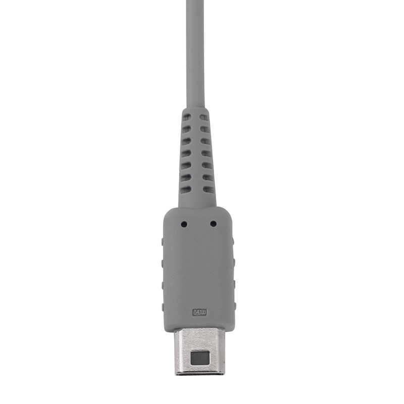 1 m USB uzlādes kabelis Nintendo WII U resursdatora spēļu kontrollera datu barošanas lādētāja vadu vads Gamepad konsoles barošanas līnijām