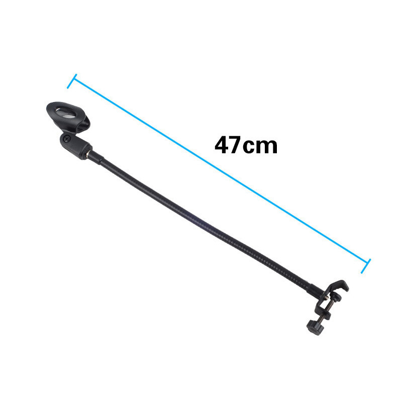 Galda mikrofona statīvs Universālie šļūteņu plaukti ar lieljaudas galda skavu Mikrofona statīvs Mikrofona skavas turētājs Mikrofona rokas rakstāmgalda stiprinājums