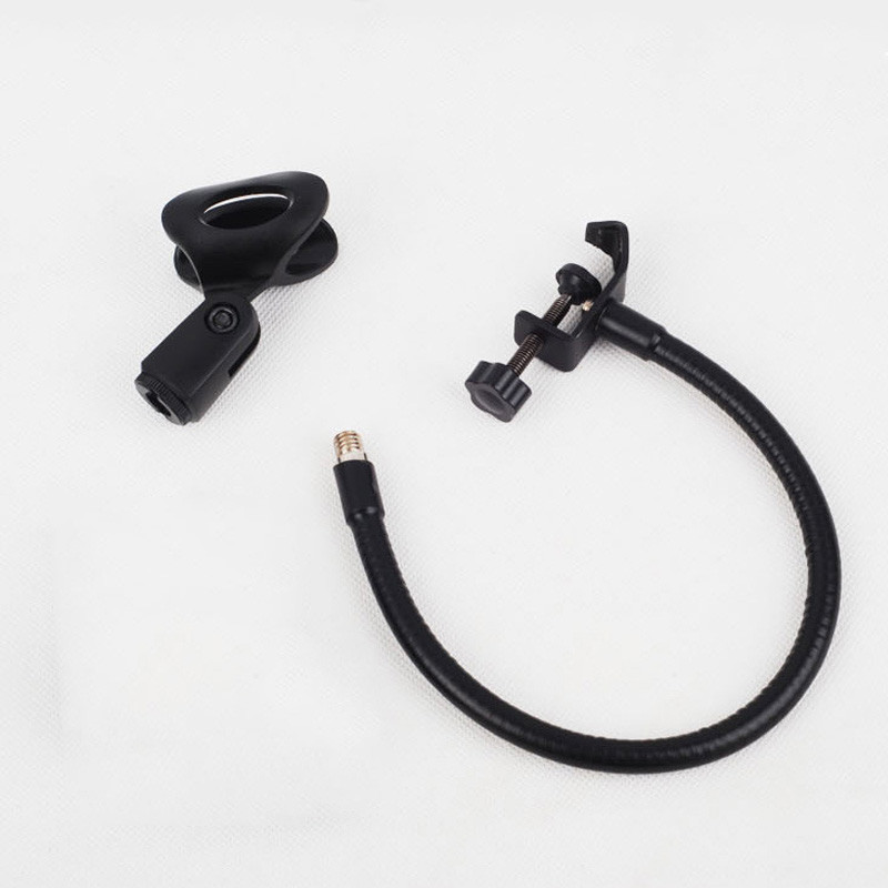 Galda mikrofona statīvs Universālie šļūteņu plaukti ar lieljaudas galda skavu Mikrofona statīvs Mikrofona skavas turētājs Mikrofona rokas rakstāmgalda stiprinājums