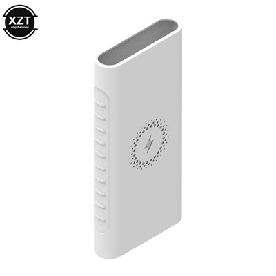 Husă de protecție din silicon de culoare solidă pentru Xiaomi Powerbank 10000mAh PLM11ZM WPB45ZM PLM13ZM PB100DZM