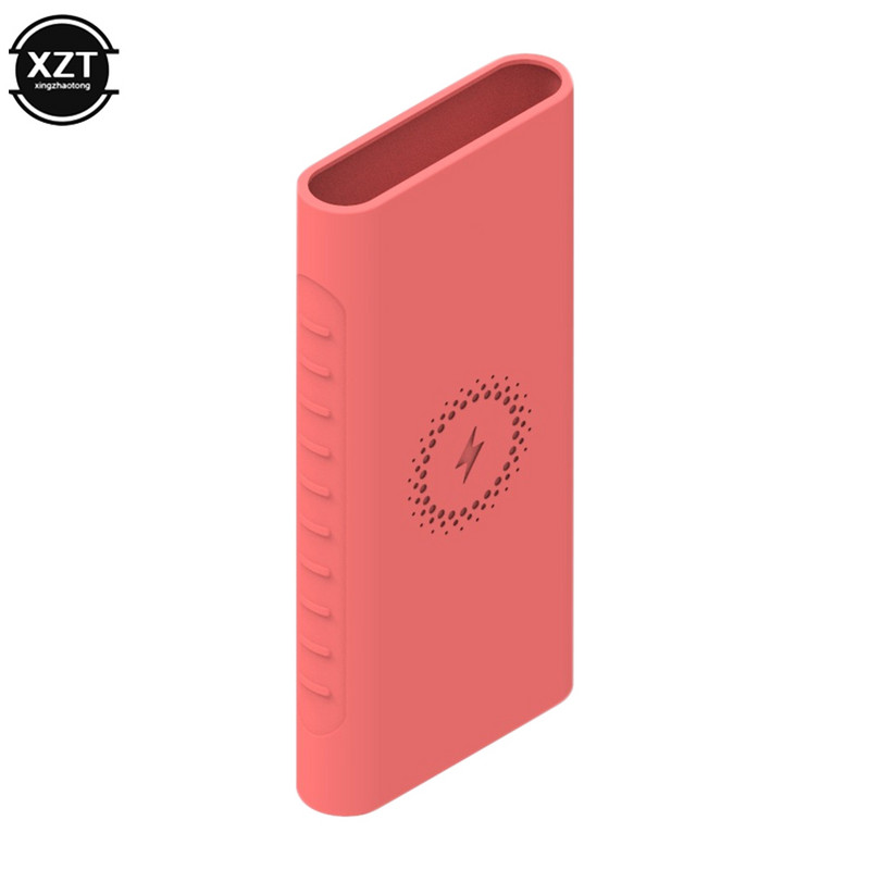 Husă de protecție din silicon de culoare solidă pentru Xiaomi Powerbank 10000mAh PLM11ZM WPB45ZM PLM13ZM PB100DZM