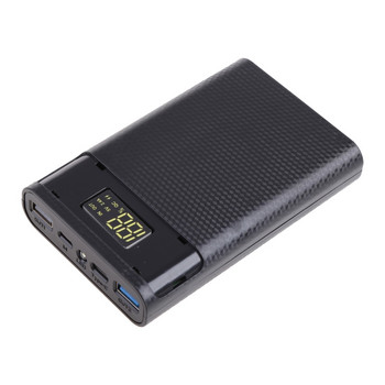QC3.0 USB Type-C PD 4x 18650 Battery DIY Box για κινητό τηλέφωνο Tablet 5V/3A 9V/2A 12V/1,5A Ελαφρύ ανθεκτικό