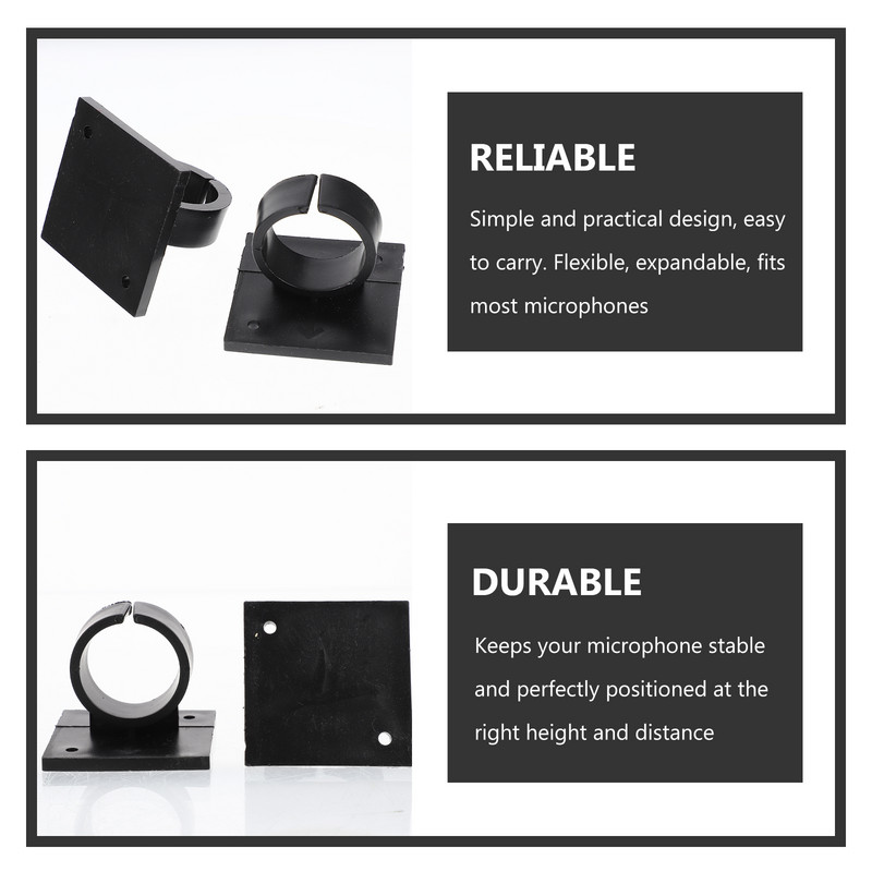 4 kom zidne kuke Stezaljke za mikrofon Stezaljke Ručni stolni stalak Vješalica Stalak za odjeću Stalci