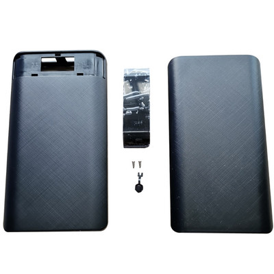 Pārnēsājams lādētāja cietais somiņš Plastmasas strāvas bankas futrālis Izturīgs Power Banks futrālis Cietais pārnēsāšanas futrālis