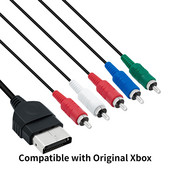 Nku 1,8m 6ft Αντικατάσταση 1080P Component HD TV RCA AV Καλώδιο ήχου βίντεο για αυθεντικά αξεσουάρ κονσόλας παιχνιδιών Microsoft Xbox