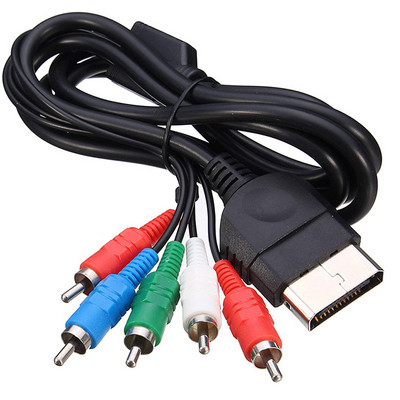 Nku 1,8m 6ft Αντικατάσταση 1080P Component HD TV RCA AV Καλώδιο ήχου βίντεο για αυθεντικά αξεσουάρ κονσόλας παιχνιδιών Microsoft Xbox
