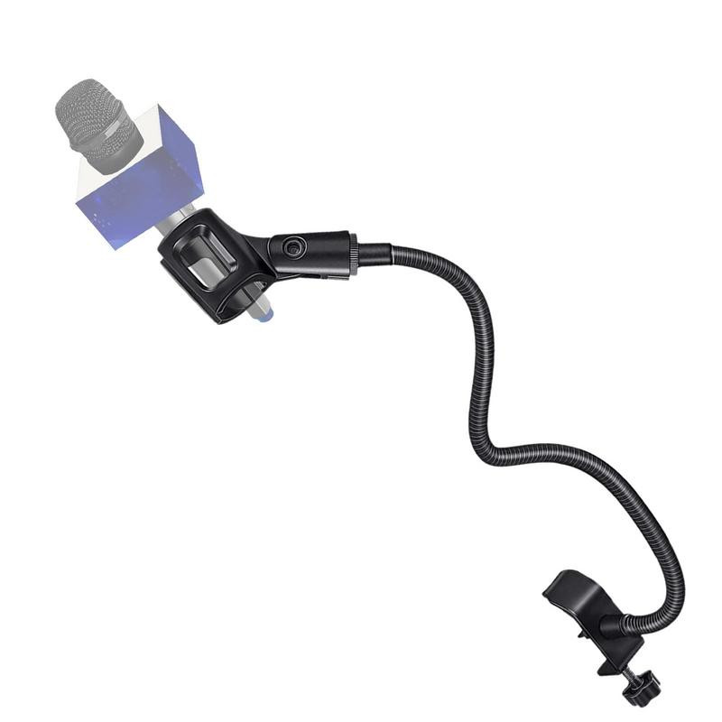 360 Podesivi stolni stalak za mikrofon, stezaljka za stolni mikrofon Fleksibilni Gooseneck držač mikrofona, stalak za telefon