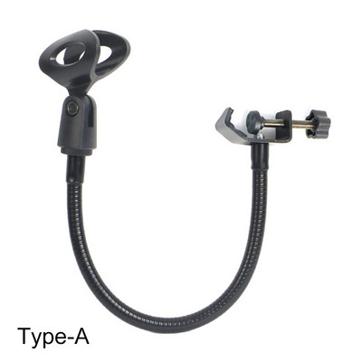 Daugiafunkcis mikrofonas Mobiliojo telefono planšetinio kompiuterio stovas Laikiklis Žarna Reguliuojamas spaustukas Smūgiams atsparus rėmas Trikojo priedai