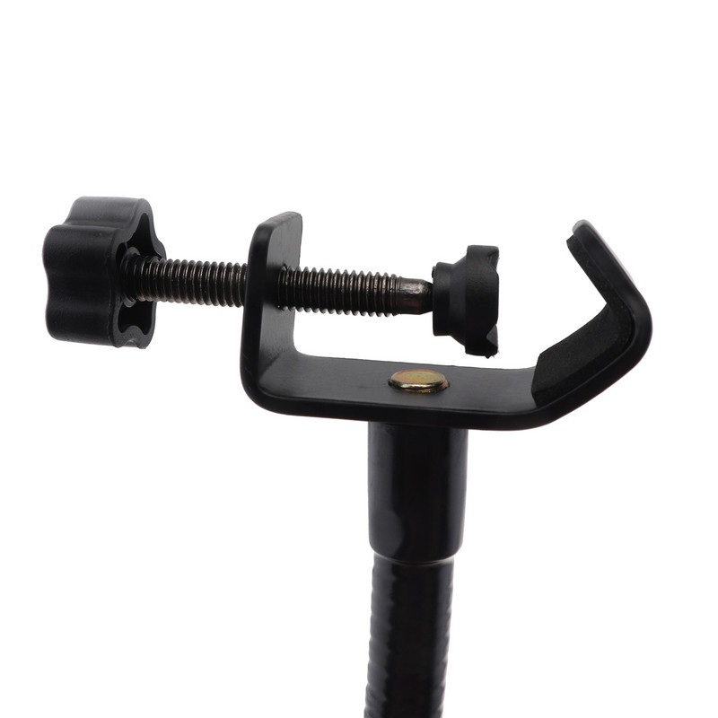 Daugiafunkcis mikrofonas Mobiliojo telefono planšetinio kompiuterio stovas Laikiklis Žarna Reguliuojamas spaustukas Smūgiams atsparus rėmas Trikojo priedai