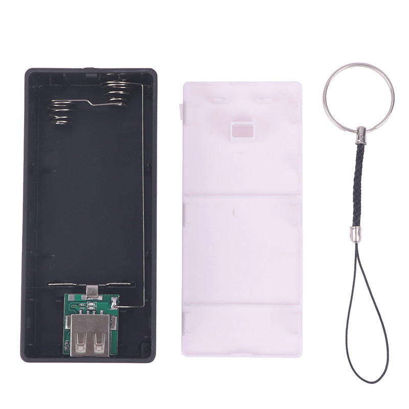 18650 Power Bank kućište za punjač baterija 5V 1A Prijenosni USB Power Bank komplet za pohranu DIY kutija za telefon MP3 elektroničko punjenje 3 boje