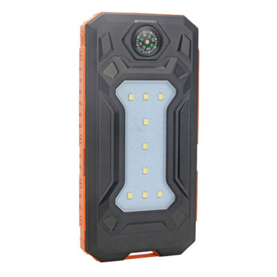 Mobile Powerbank Cover Cover Solar Power Korpuss DIY Box Divi USB porti 40GE