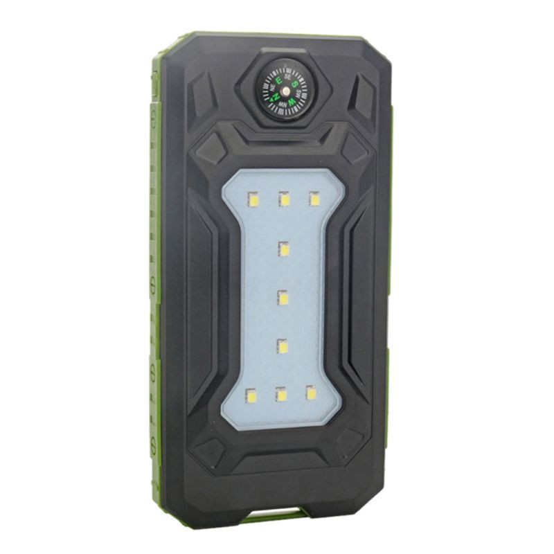 Mobile Powerbank Cover Cover Solar Power Korpuss DIY Box Divi USB porti 40GE