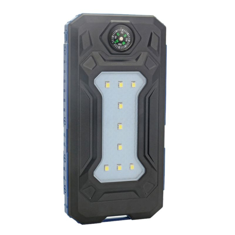 Mobile Powerbank Cover Cover Solar Power Korpuss DIY Box Divi USB porti 40GE