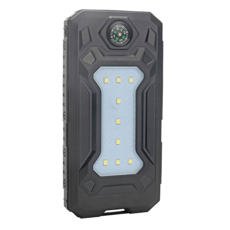 Mobile Powerbank Cover Cover Solar Power Korpuss DIY Box Divi USB porti 40GE