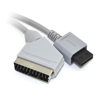 Висококачествен аудио-видео кабел за Wii AV Scart кабел Видео кабел за Wii видео игра