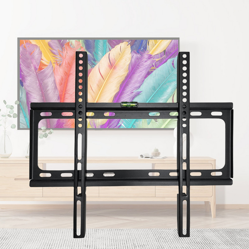 Suport TV de 26-63 inch Suport de montare pentru televizor Suport de montare pentru televizor cu nivel redus, Suport plat reglabil de perete TV pentru ecran LCD LED TV
