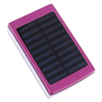 (Без батерия) 18650 Solar Power Bank Case Charger DIY Box Powerbank Case Led for Mobile Phone Power Bank Box