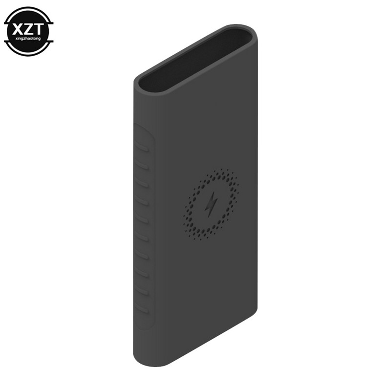 Szilikon védőtok burkolat Xiaomi Powerbank WPB15PDZM WPB100 WPB15ZM hüvely 10000mAh PLM11ZM PLM13ZM vezeték nélküli Powerbank