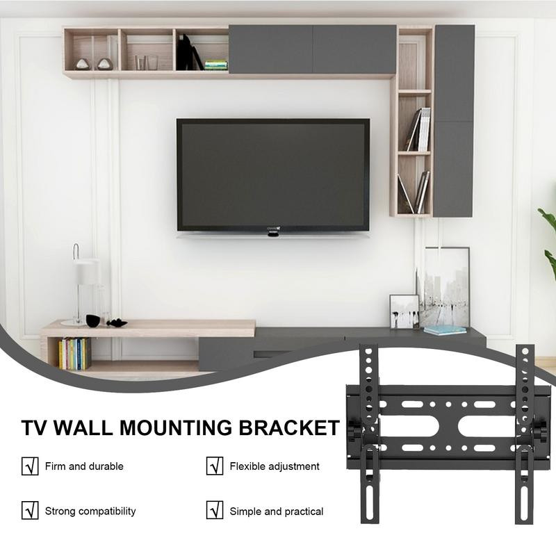 Suport TV pentru montare pe perete Reglare flexibilă Suport pentru monitor TV Braț articulat Suport reglabil pe perete pentru suport TV pentru dormitor