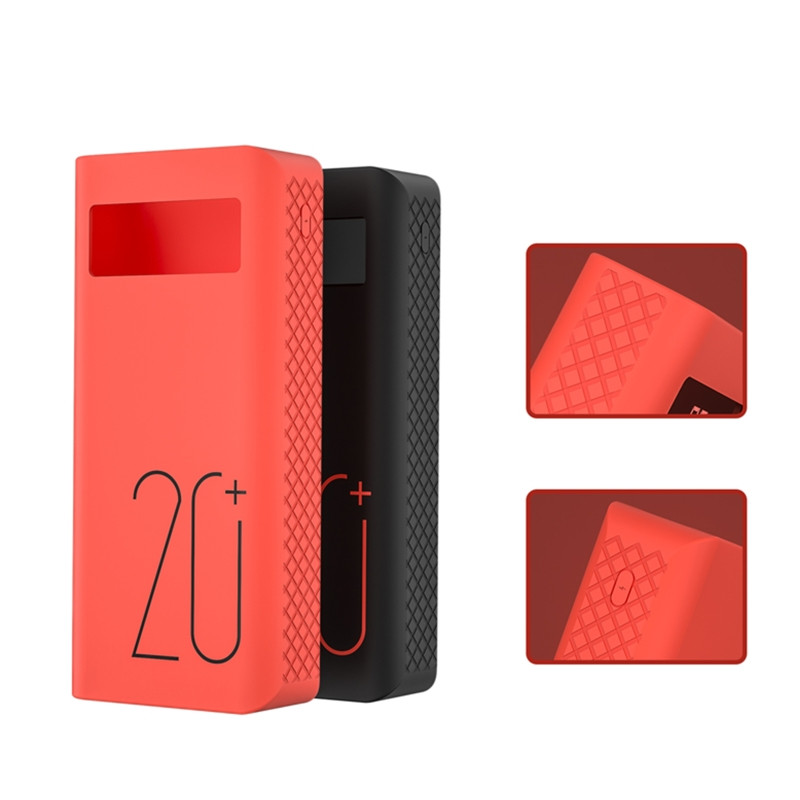 Szilikon tok ROMOSS Sense 6PS+ Power Bank 20000mah szilikon védőtok ütközésgátló csúszásgátló burkolathoz