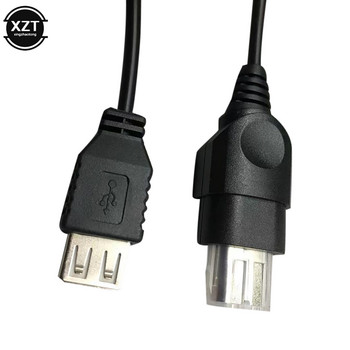 USB КАБЕЛ За XBOX Женски USB към Xbox Game Controller Адаптер Преобразуващ кабел Generation AV Audio Video Composite Wire