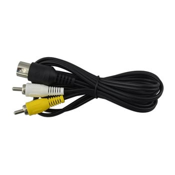 Аудио видео AV-кабелен кабелен адаптер към RCA-TV свързващ кабел за sega Drive 1