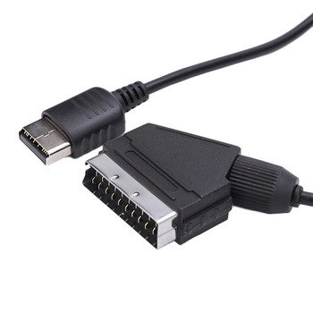 RGB Scart кабелен проводник за телевизионна аудио-видео връзка за конзоли SEGA Dreamcast