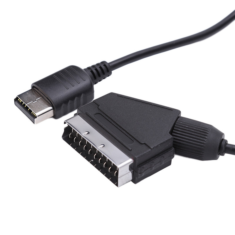 RGB Scart Cable Lead TV Audio Video savienojuma vads SEGA Dreamcast konsolēm