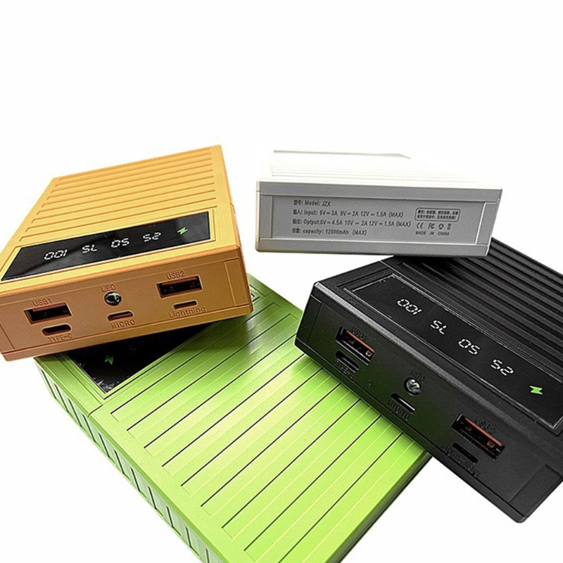 DIY 4x18650 Carcasă Quick Outer Carcasi din plastic Carcasi Cutii externe portabile fără